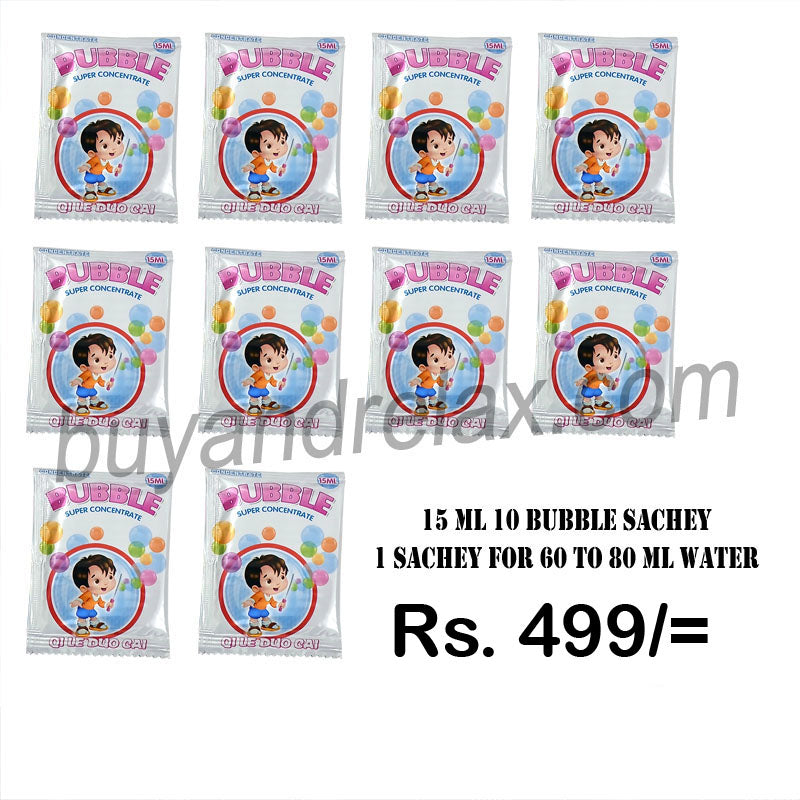 2 IN 1 BAZOOKA BUBBLE GUN