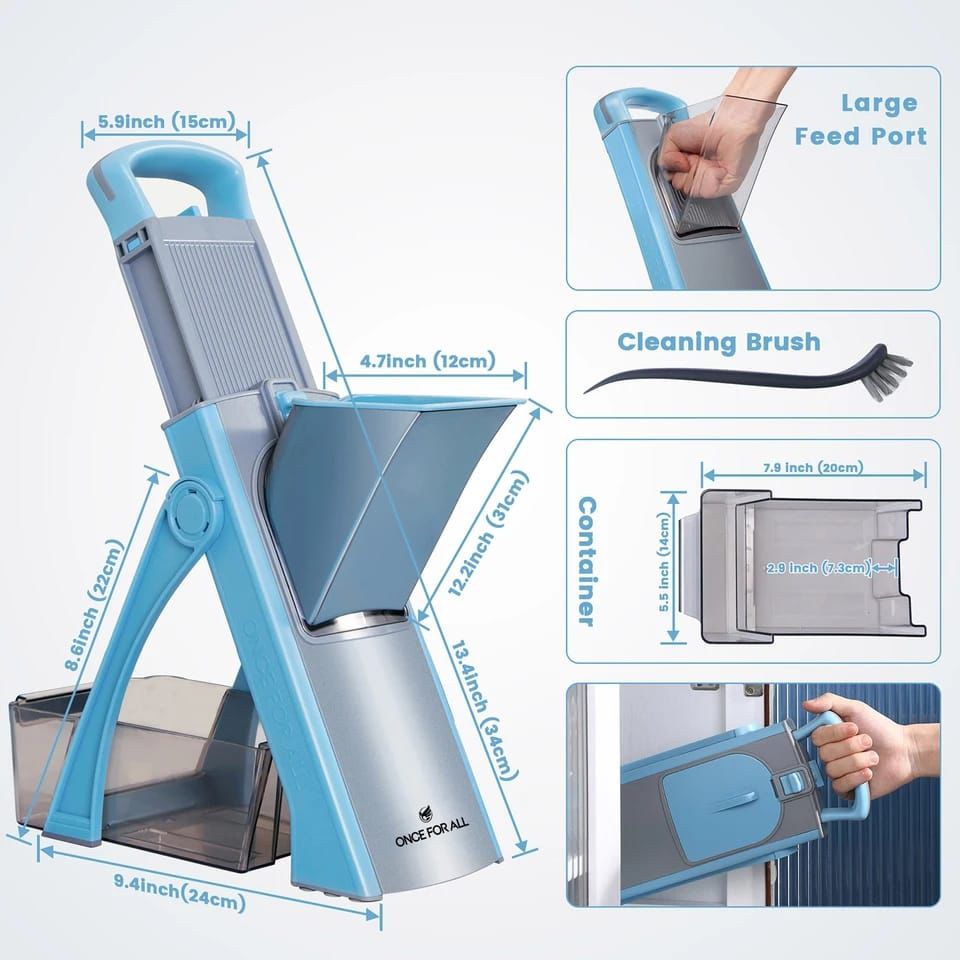 ONCE FOR ALL. Vegetable Slicer