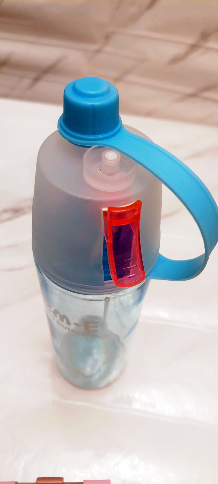 Water and Spray Bottle