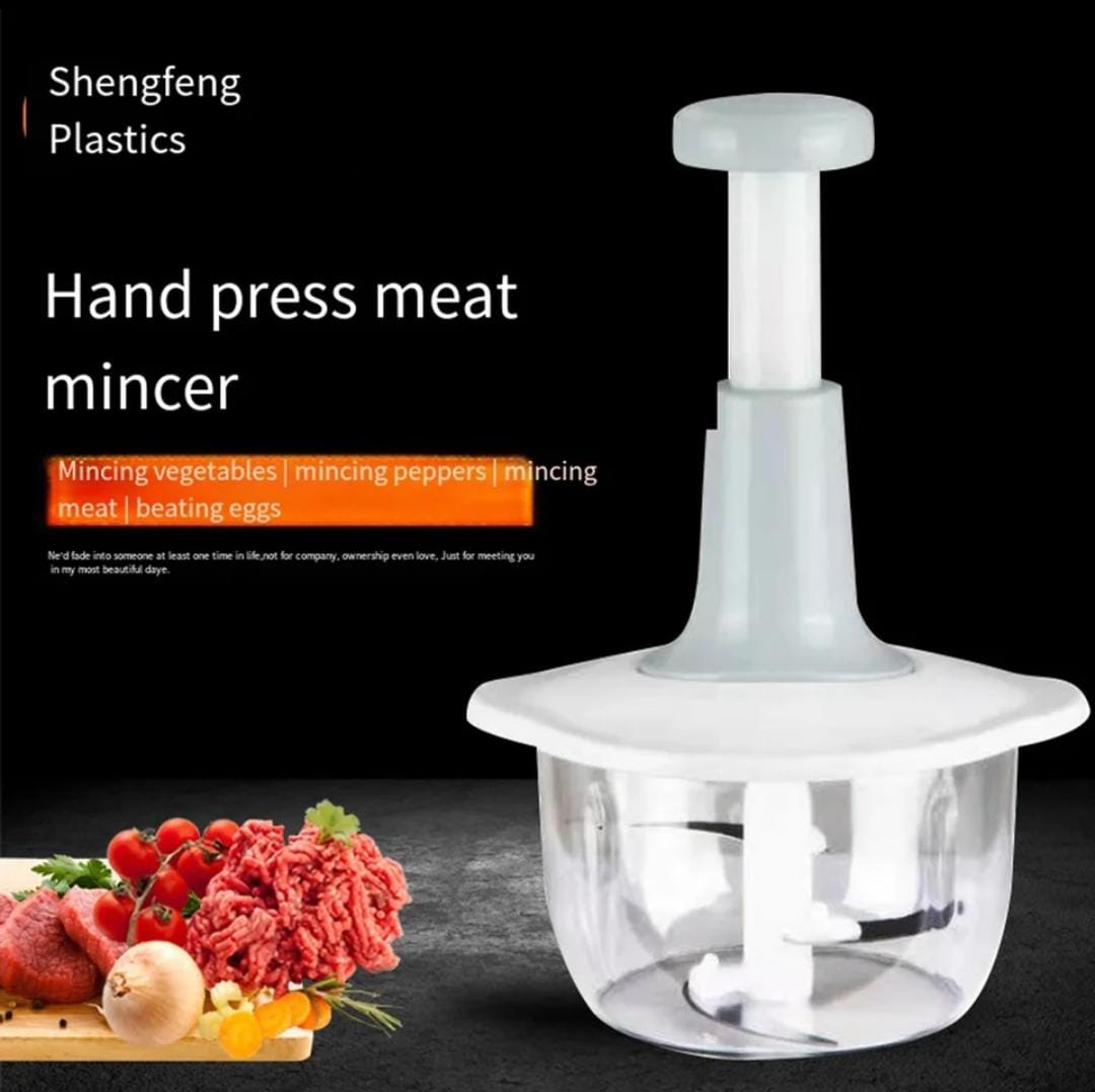 1.5 Liter Kitchen Handy Push Chopper Vegetable Chopper