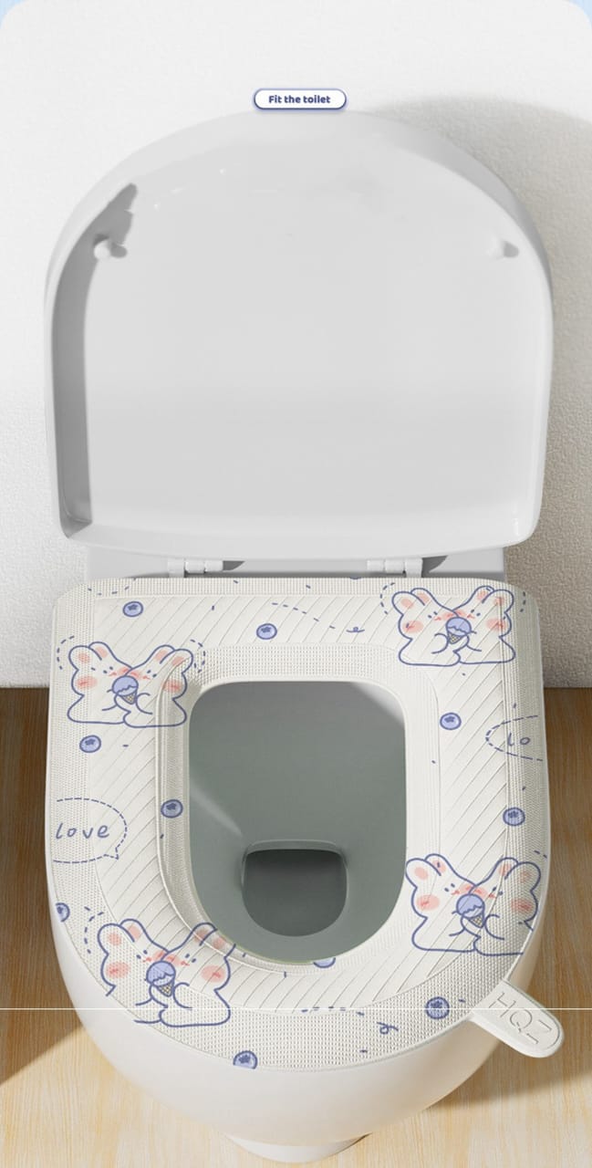 TOILET SEAT COVER (Random Color & Designee)