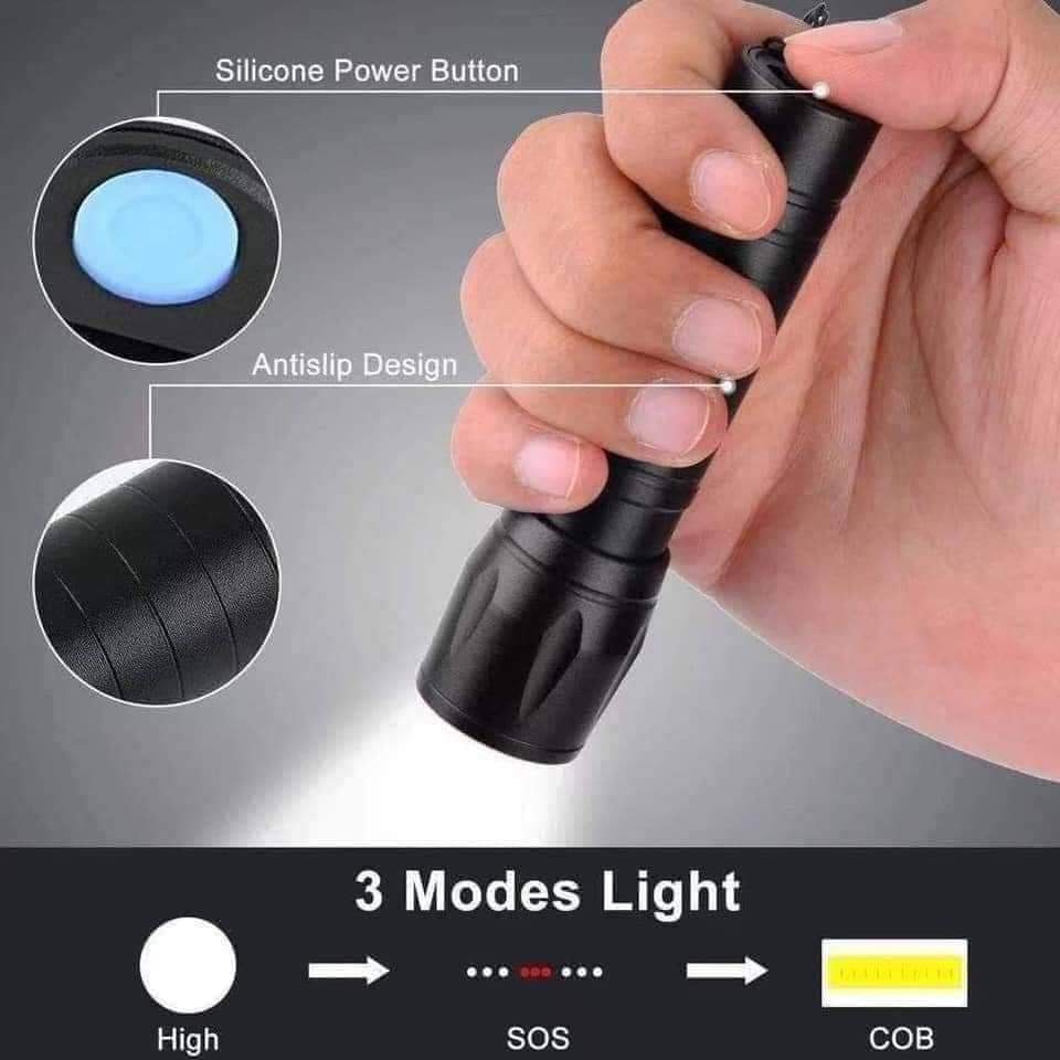 High quality LED Torch light, Super Bright 3 Light Modes