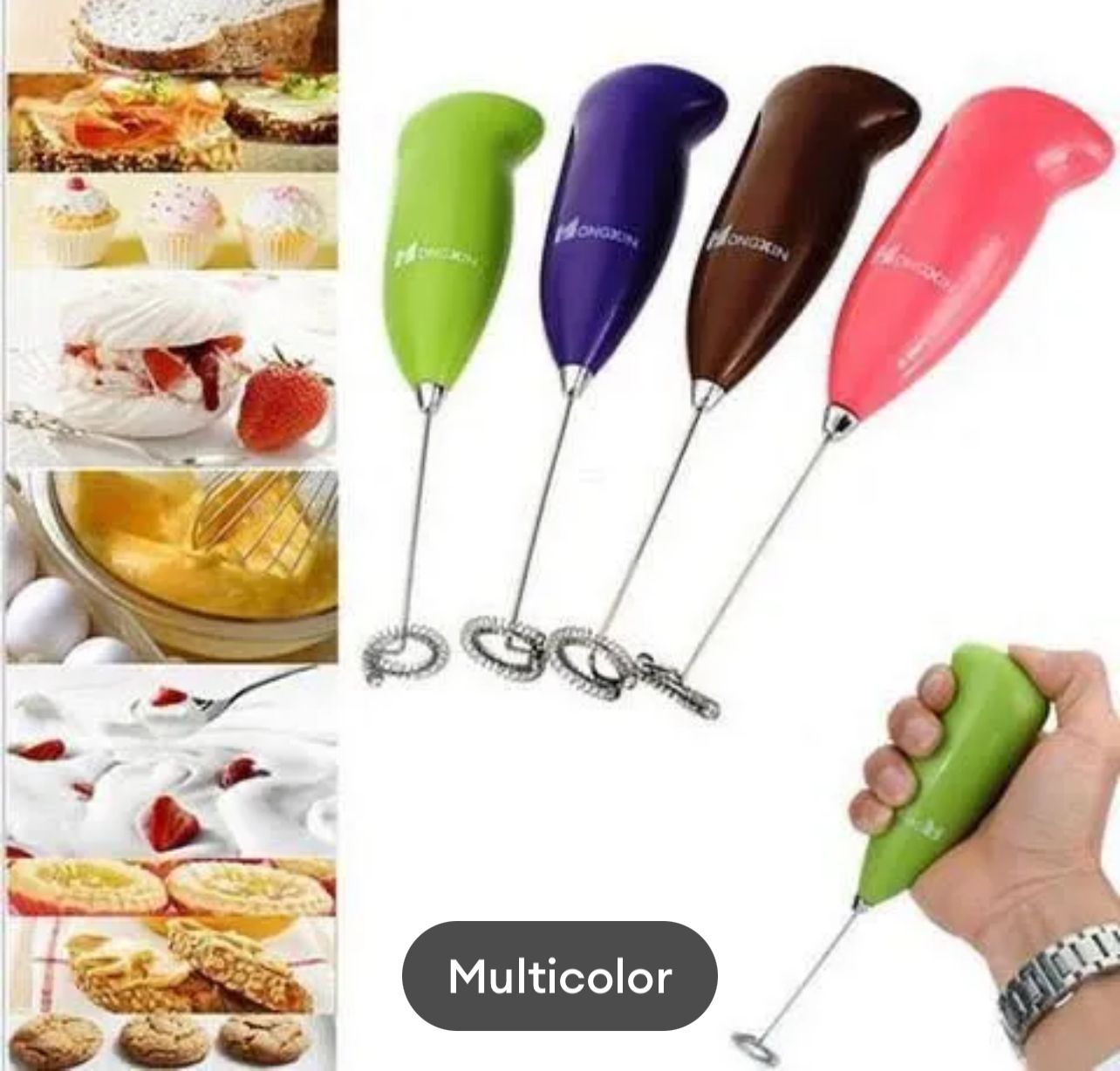Deal 01 pack of 09: soft drink jar, samosa maker, coffee beater, fry tong, spark lighter, peeler set, washing gloves, 10 plate set, and tap faucet.