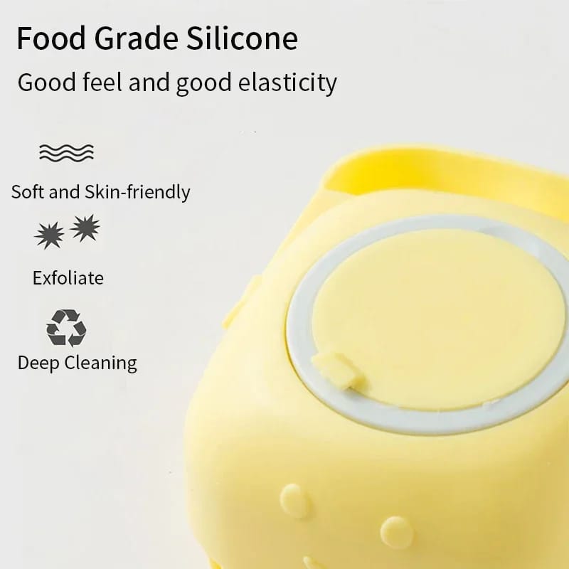Massage bath soft silicon brush random colors