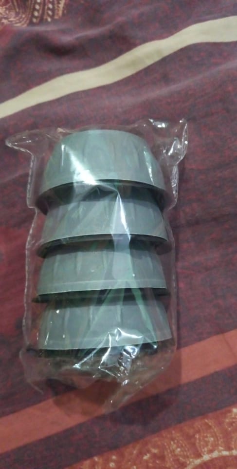 Pack of 4 anti vibration pads for washing machine shock absorption