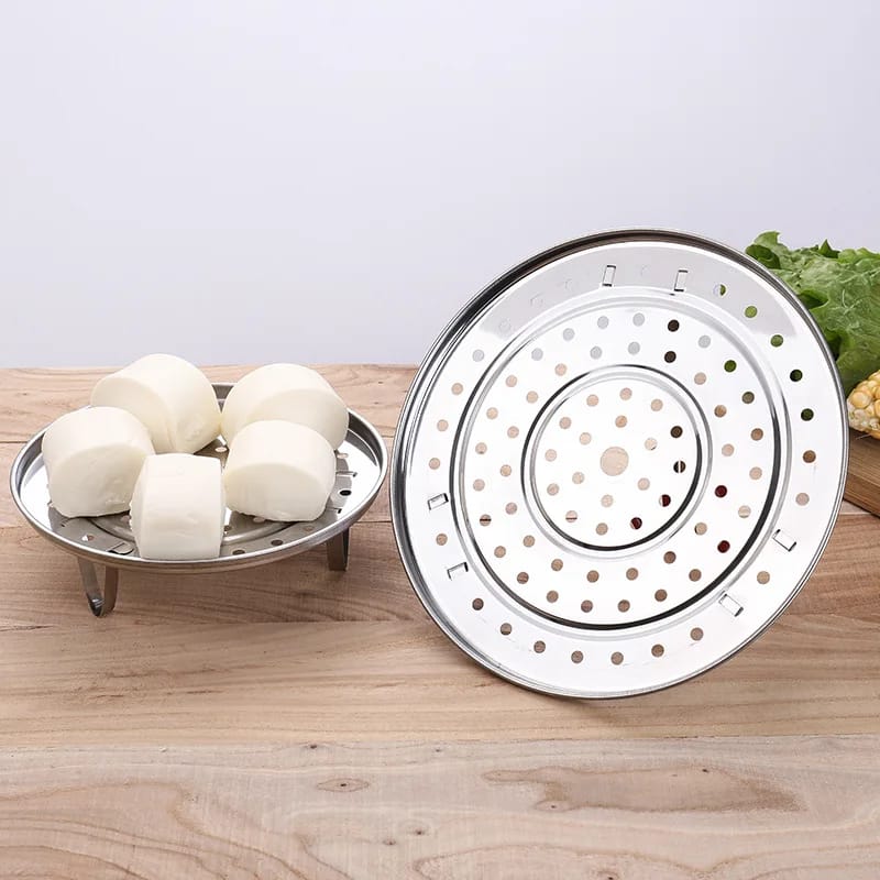 Stainless steel streamer rack round pot