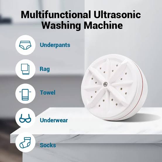Portable mini washing machine