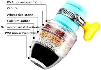 Activated carbon faucet water filters home kitchen faucet tap water
