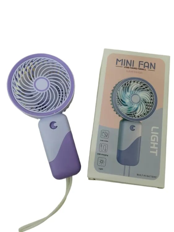 Mini hand fan for long backup rechargeable