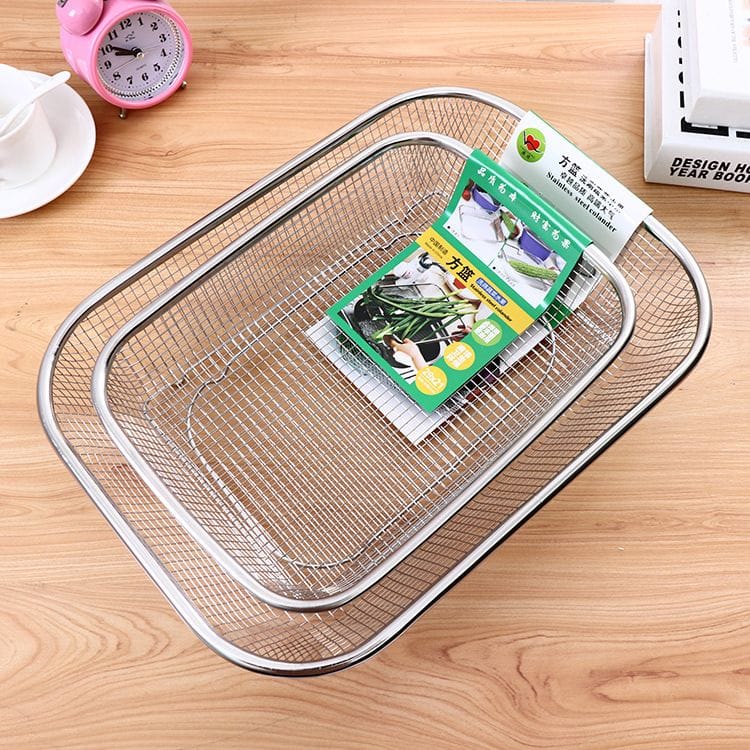 Stainless steel basket medium size