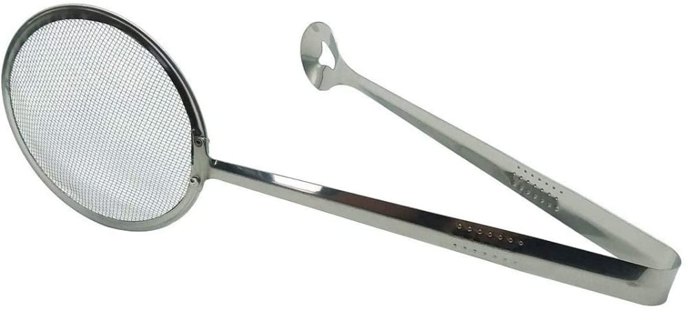 stainless steel frying tong