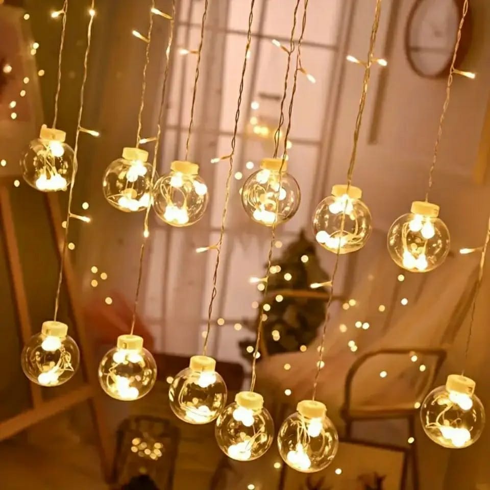 Led Wishing Ball Curtain