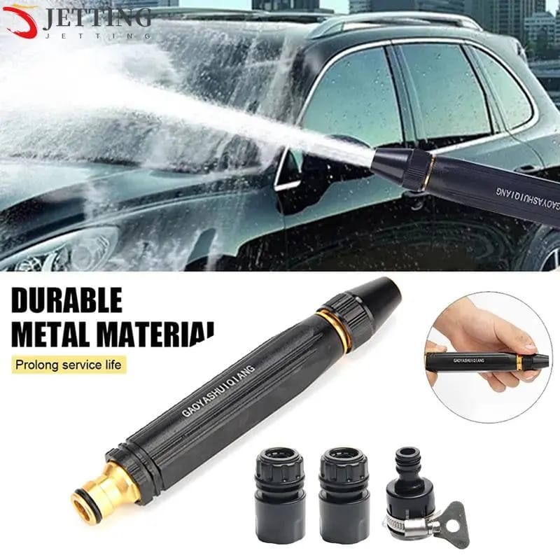 CAR WASHING NOZEL WITH 3-EXTRA FITTING