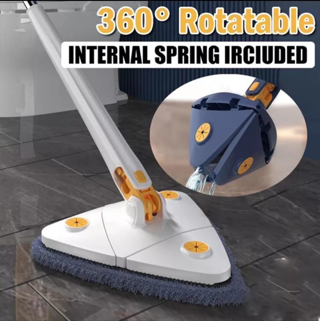 Triangle Mop 360° Rotatable Self-wringing Triangle Extended