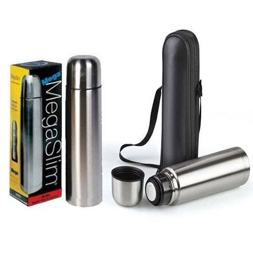 500 ml VACCUM FLASK STAINLESS STEEL 304 INNER & OUTER HIGH QUALITY WITH POUCH