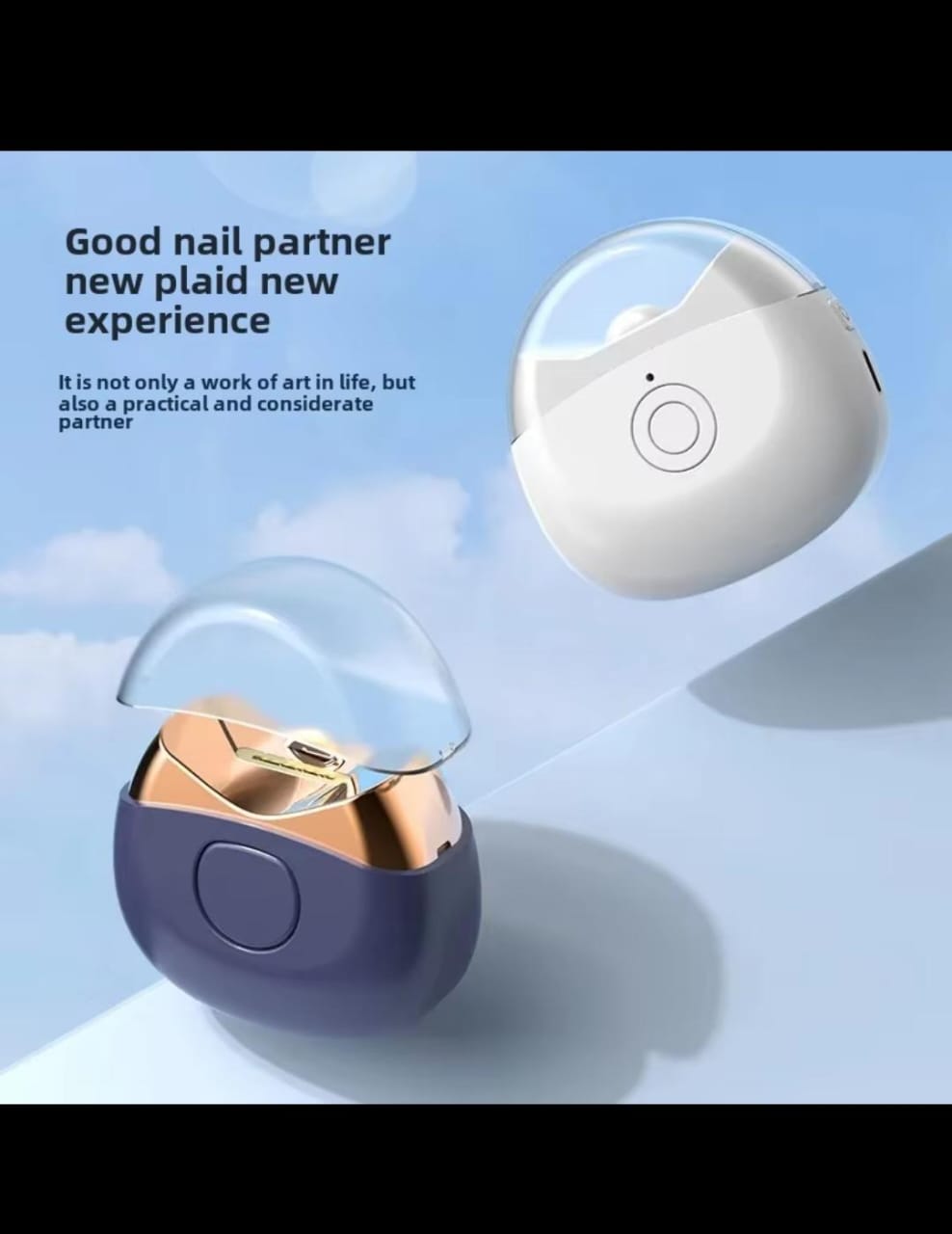 Automatic Electric Nail Clipper Trimmer For Elderly And Children Anti-Splash Home Use Nail Scissors