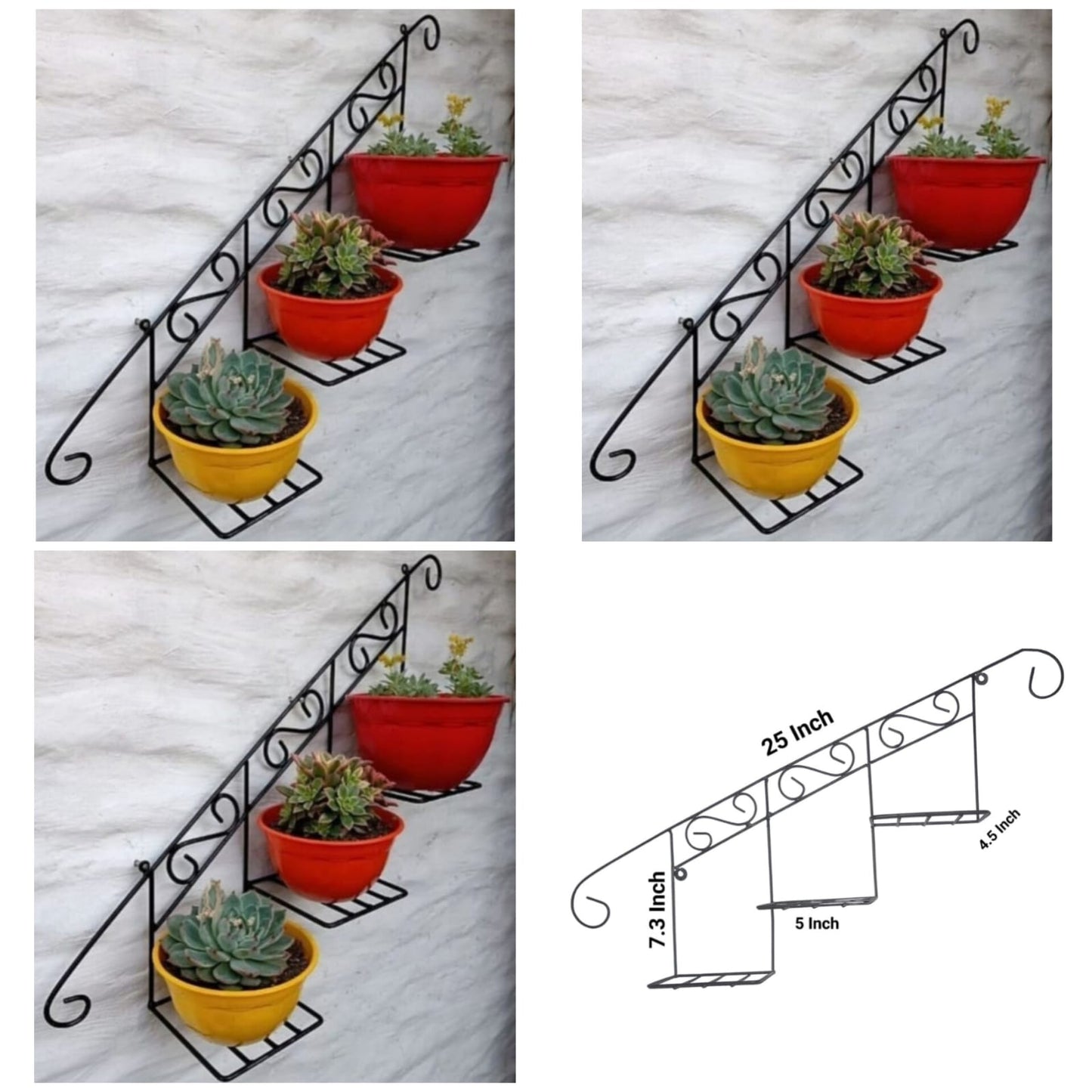 Floral Wall Basket