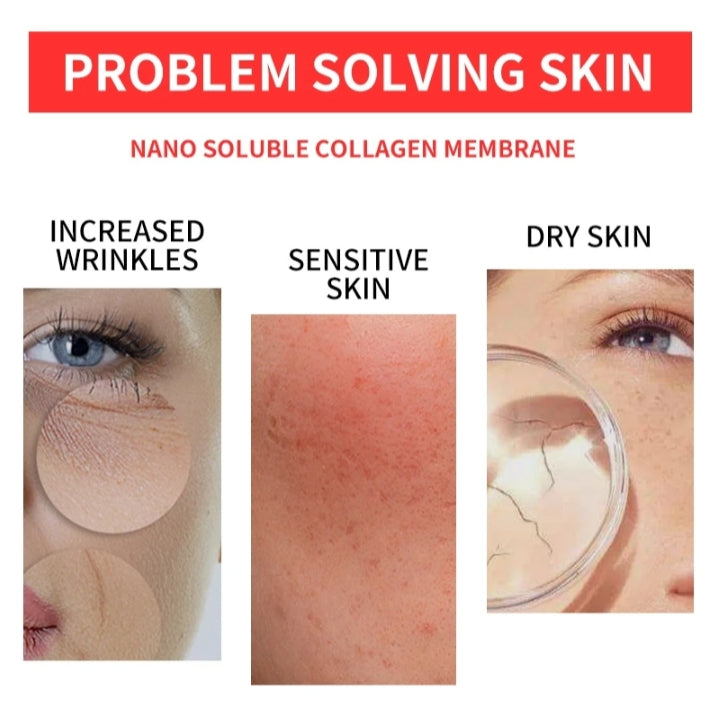 Pack of 05 Collagen dissolving Mask for Korean glass skin
