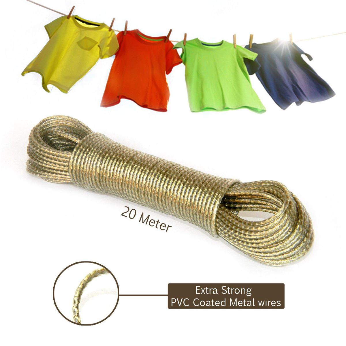PVC Coated Metal 20M Cloth line