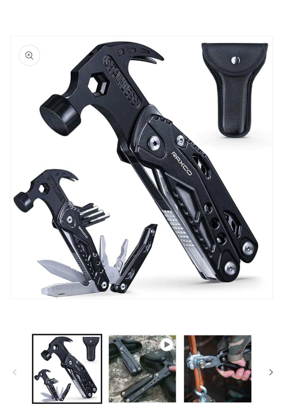 Multifunction Hammer+pliers+screwdriver+bottle and can opener