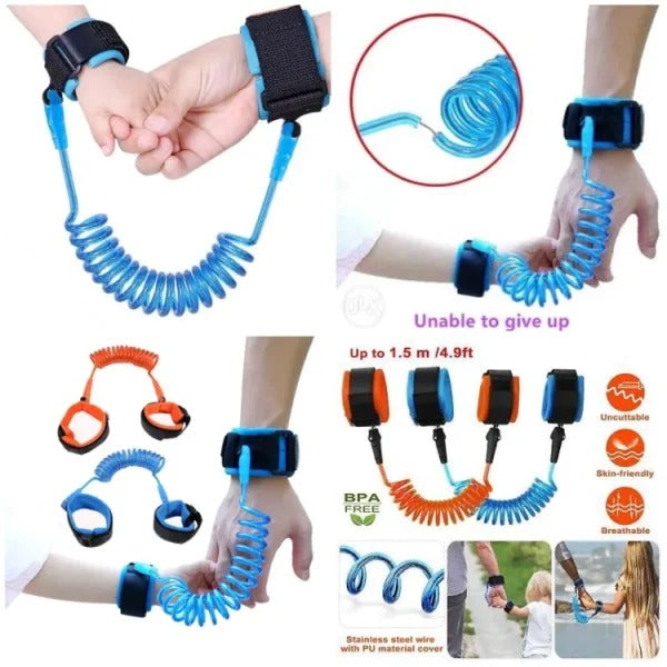 Baby Child Anti Lost Wrist Link Safety Harness Strap Hand Belt Band