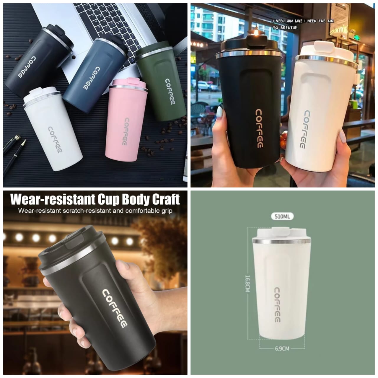 New High Quality Temperature Display Coffee Mug