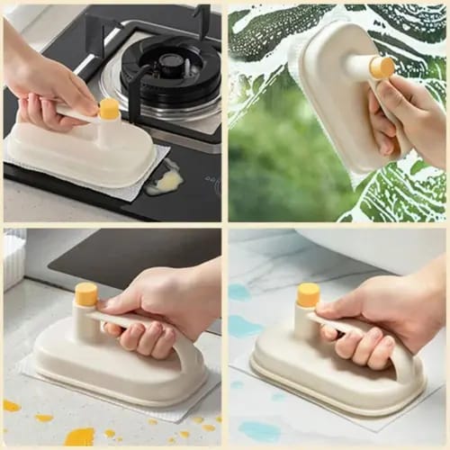 Kitchen Oil Stain Remover Cleaning Cloth+50 pcs