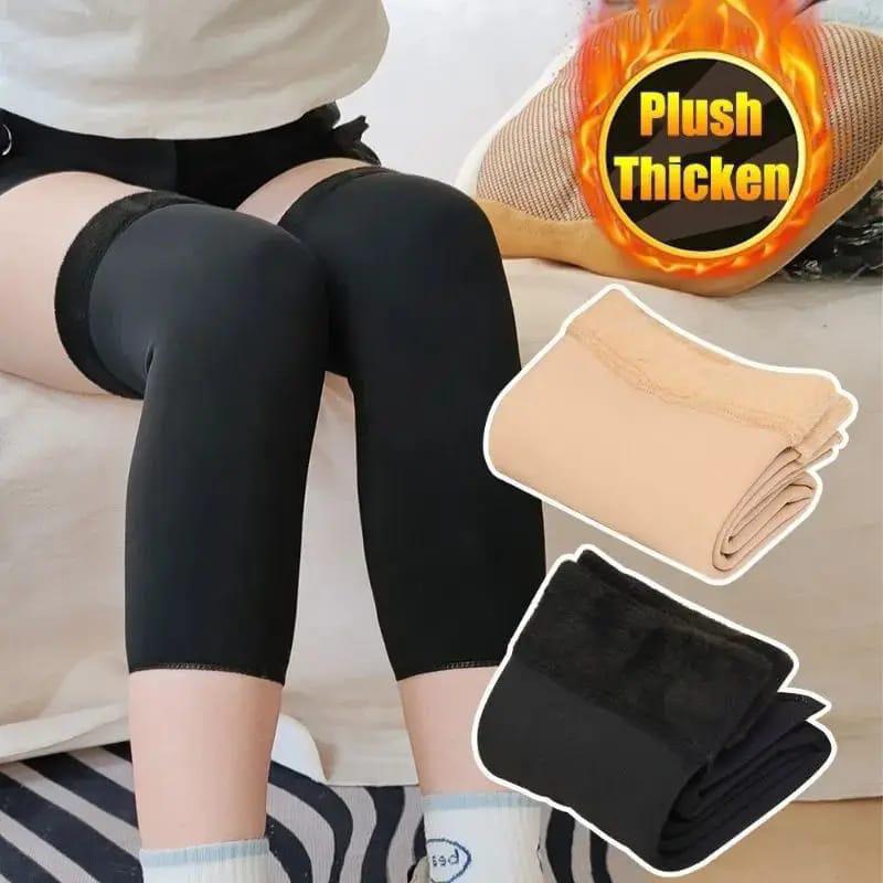 Knee Sock Winter Women Men Outdoor Sport Compression Warm Leggings
