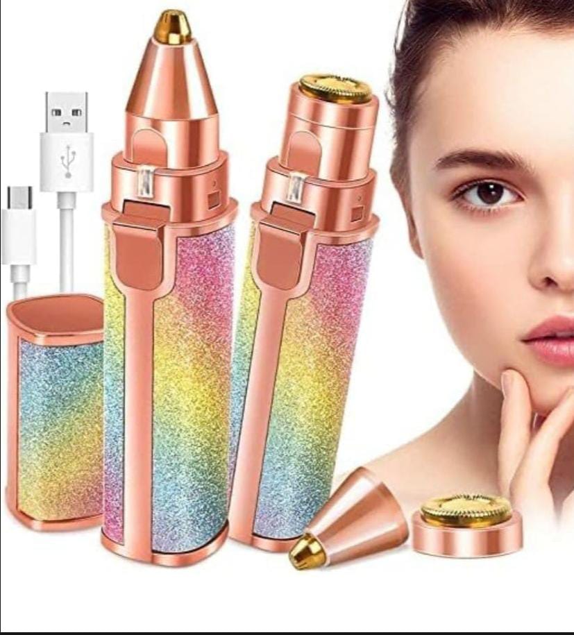 FLAWLESS FACIAL HAIR REMOVER RECHARGEABLE REMOVE HAIR INSTANTLY & PAIN FREE Good quality