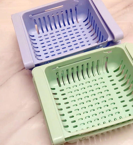 Pack of 2 Fruits and Vegetable Fridge Basket
