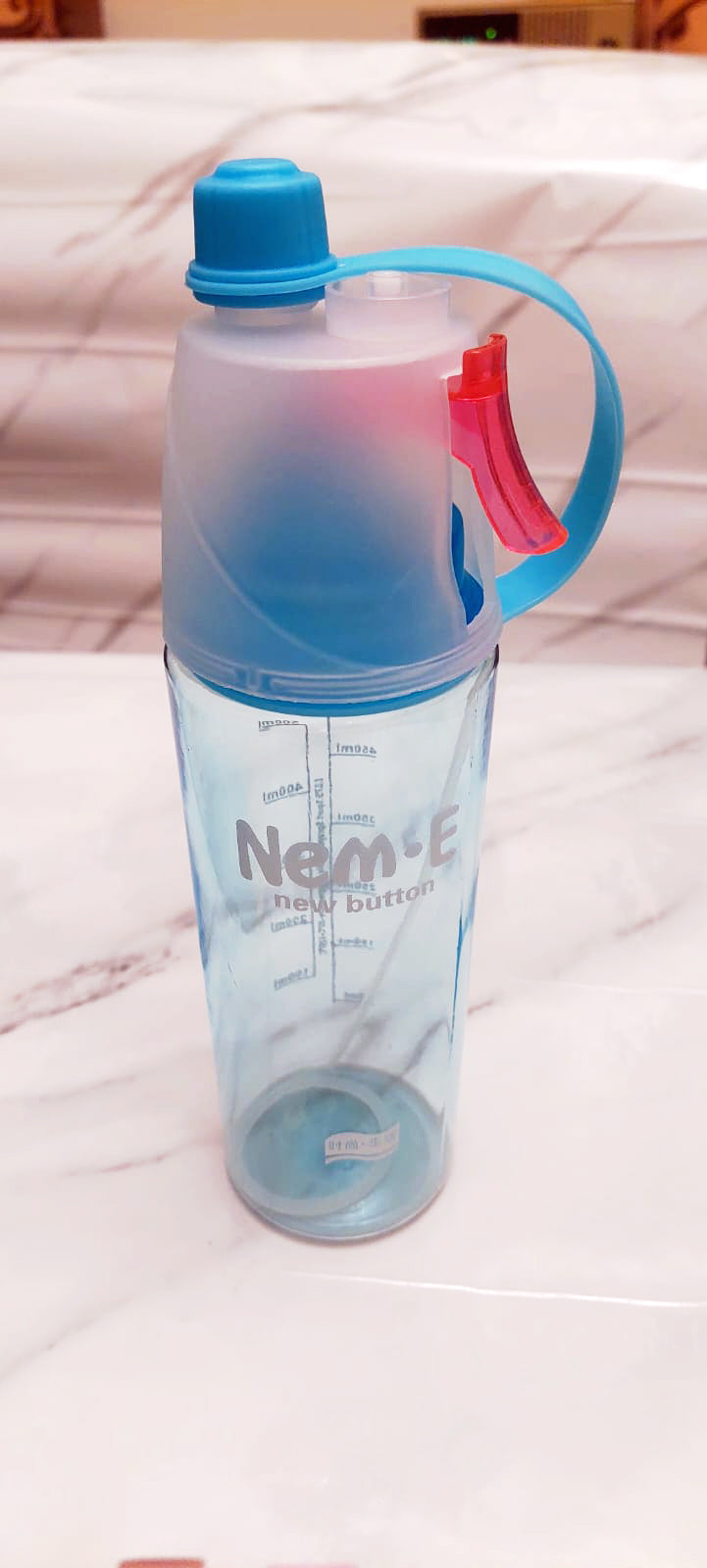 Water and Spray Bottle