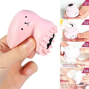 Facial Cleansing Octopus Massager. Face Scrubber For Women