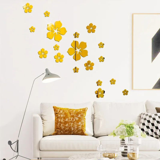 Decorative Acrylic Mirror Wall Stickers