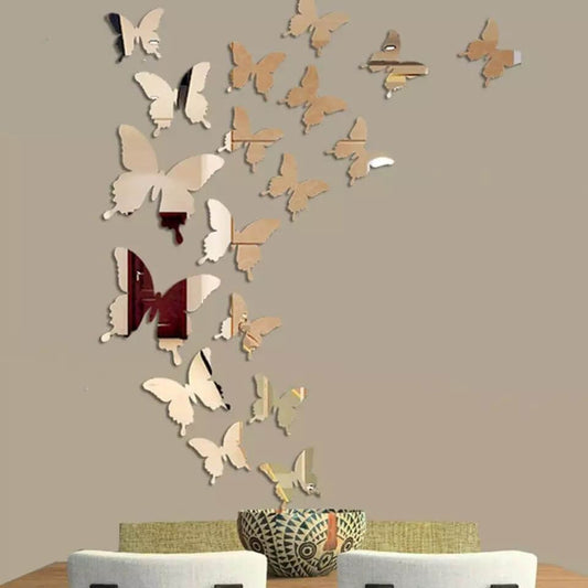 Decorative Acrylic Mirror Wall Stickers