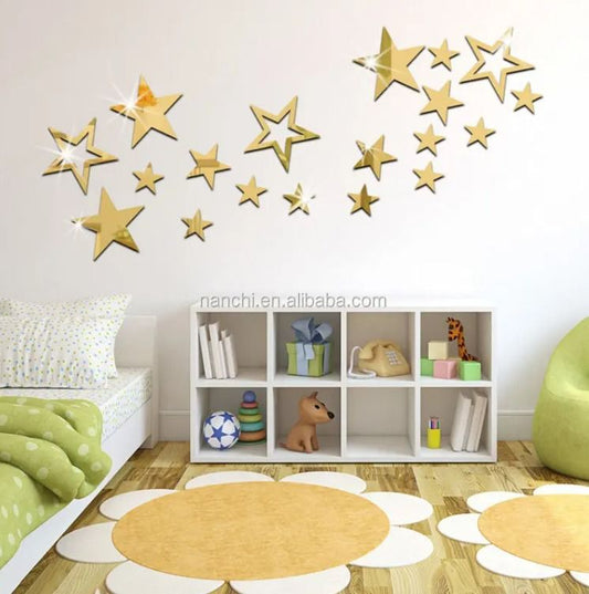 Decorative Acrylic Mirror Wall Stickers