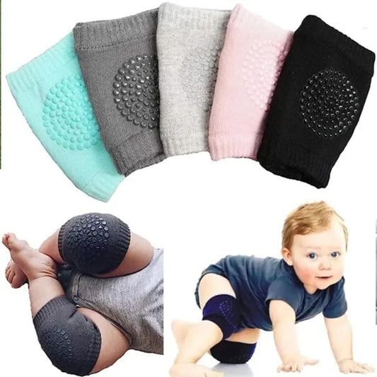 01 pair 2 pcs Ultimate Baby Knee Pads 1Pairs of Anti-Slip Soft & Breathable Crawling Protectors