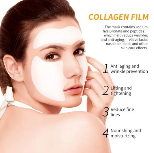 Pack of 05 Collagen dissolving Mask for Korean glass skin