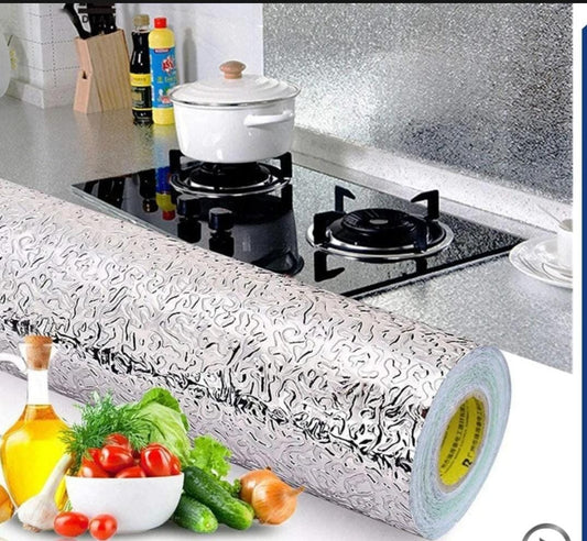 Silver Foil Kitchen Sheet 2 feet x 6 feet