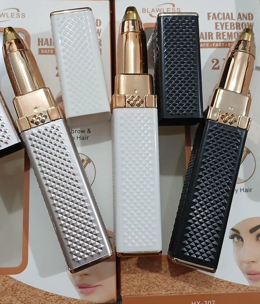 BEST QUALITY] FLAWLESS FACIAL HAIR REMOVER RECHARGEABLE REMOVE HAIR INSTANTLY & PAIN FREE Good quality