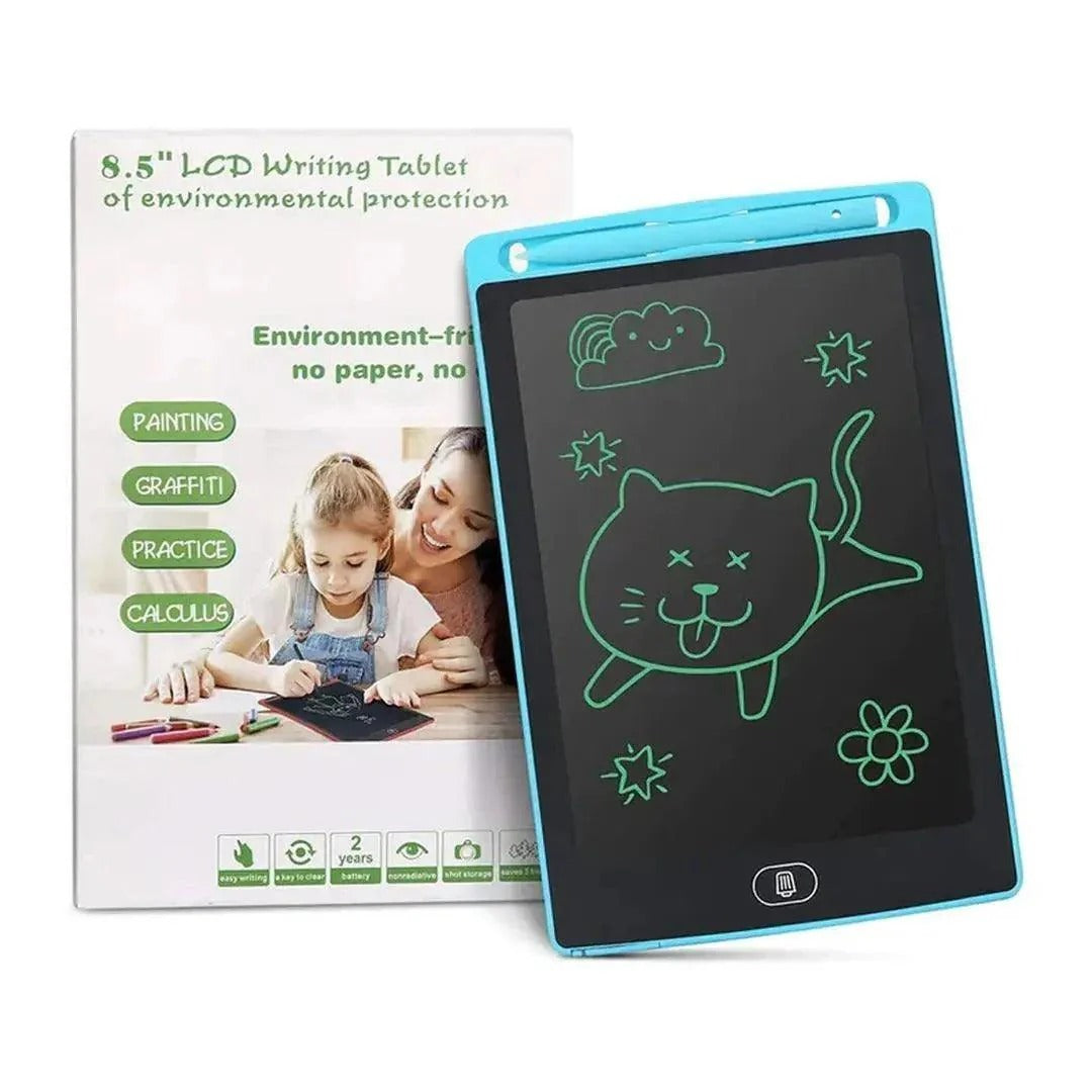3 in 1 Kids’ Creative Learning Bundle– Magic Practice Book | Magic Water Book | 8.5 inches LCD Writing Tablet