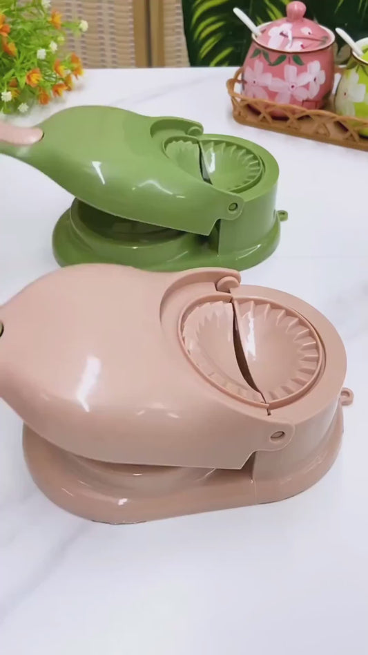 2 in 1 Dumpling Maker Machine - Make Delicious Dumplings Samosa Making Kitchen Tools