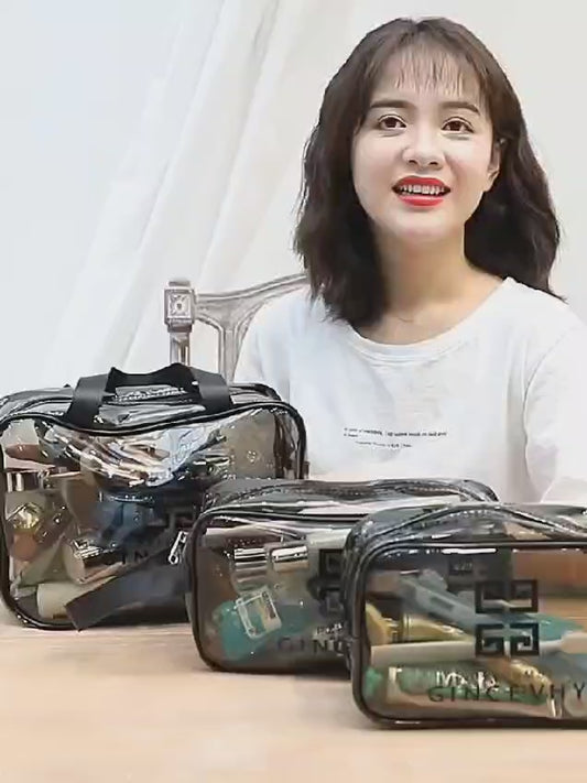 Transparent Travel Cosmetic Bag