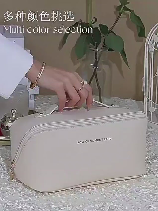 Leather Cosmetic Pouch