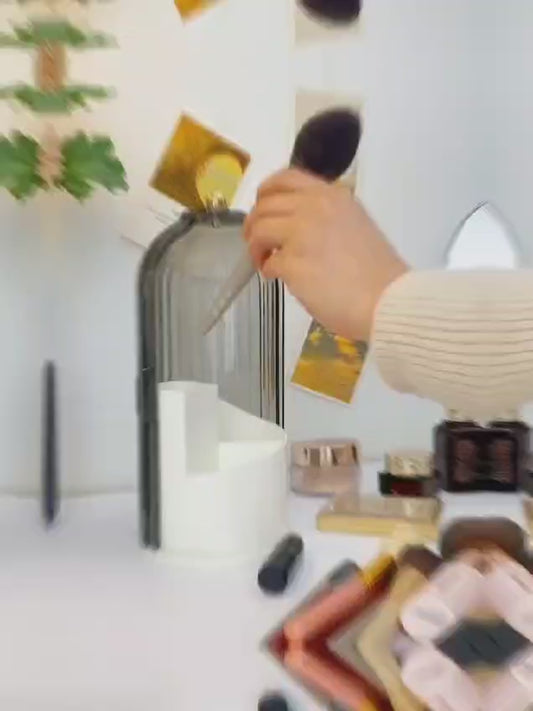Luxury Rotatable Brush Holder